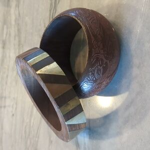 Vintage Wood Bangles